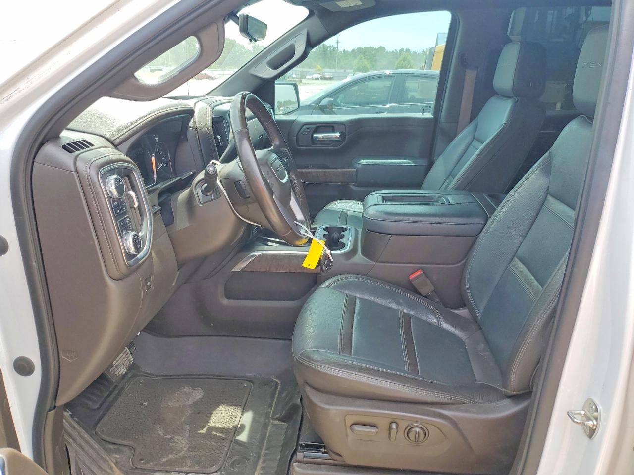2021 Gmc Sierra C1500 Denali Белый vin: 3GTU9FEL1MG379184