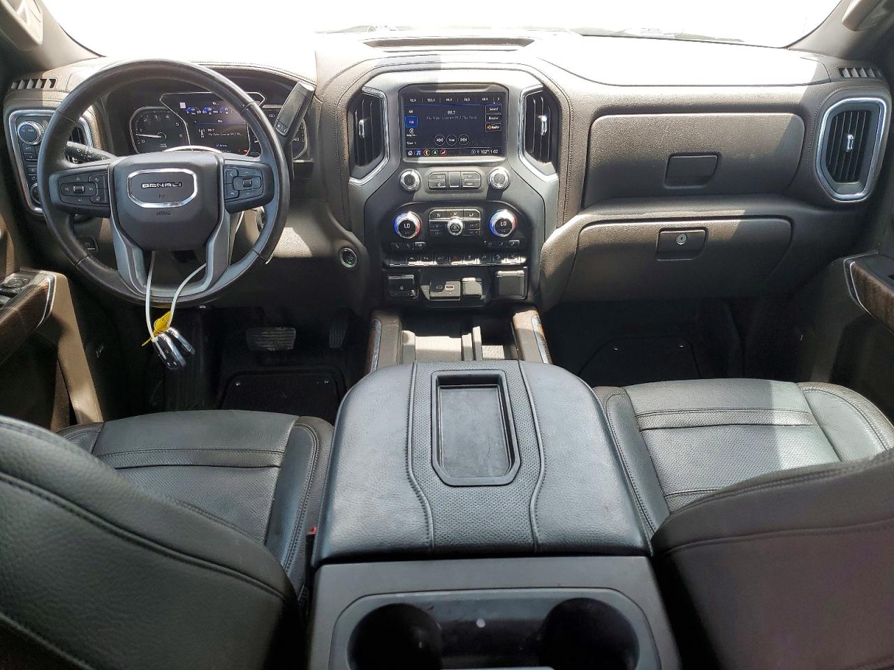 2021 Gmc Sierra C1500 Denali Белый vin: 3GTU9FEL1MG379184