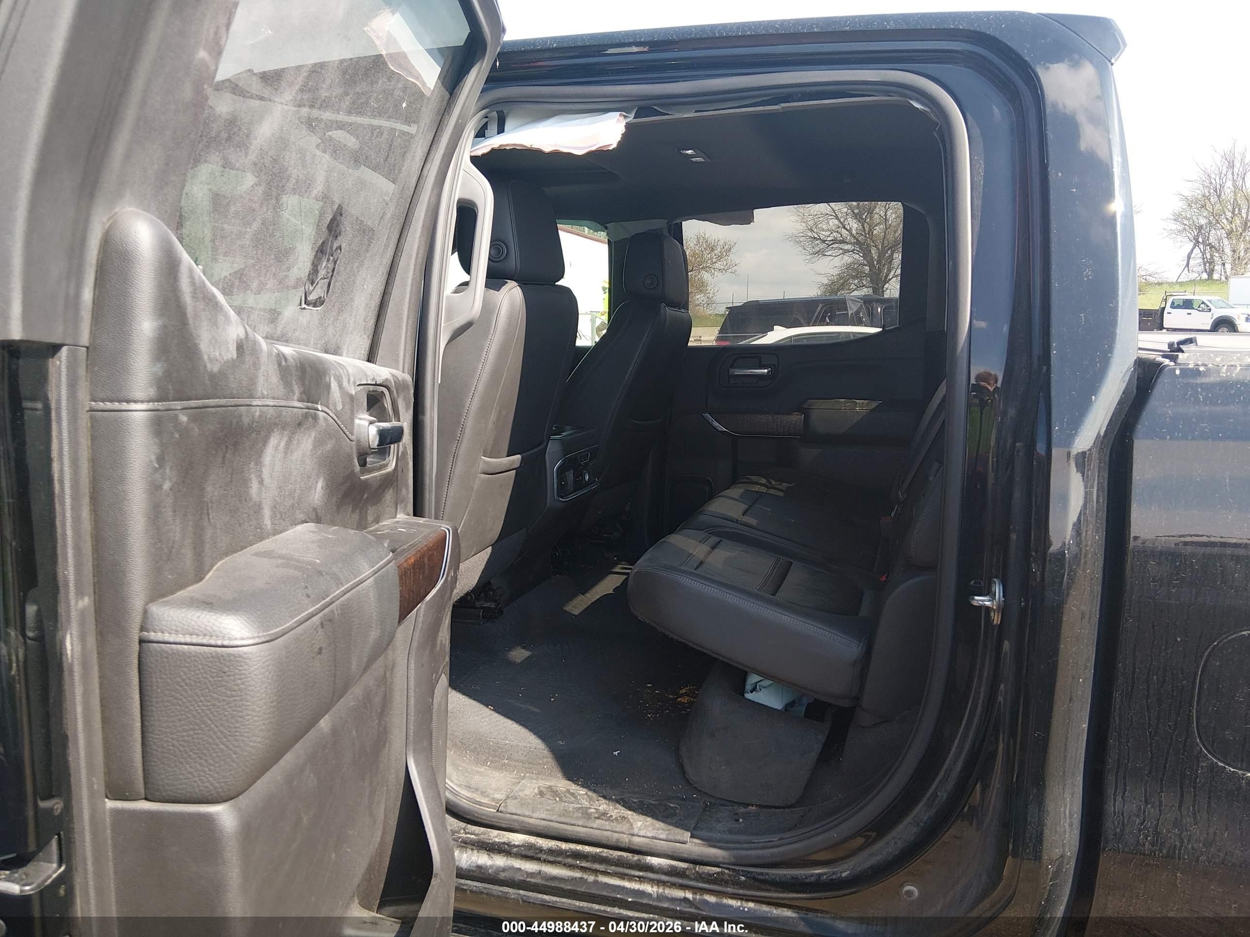 2021 Gmc Sierra 1500 Denali Черный vin: 3GTU9FEL3MG114430