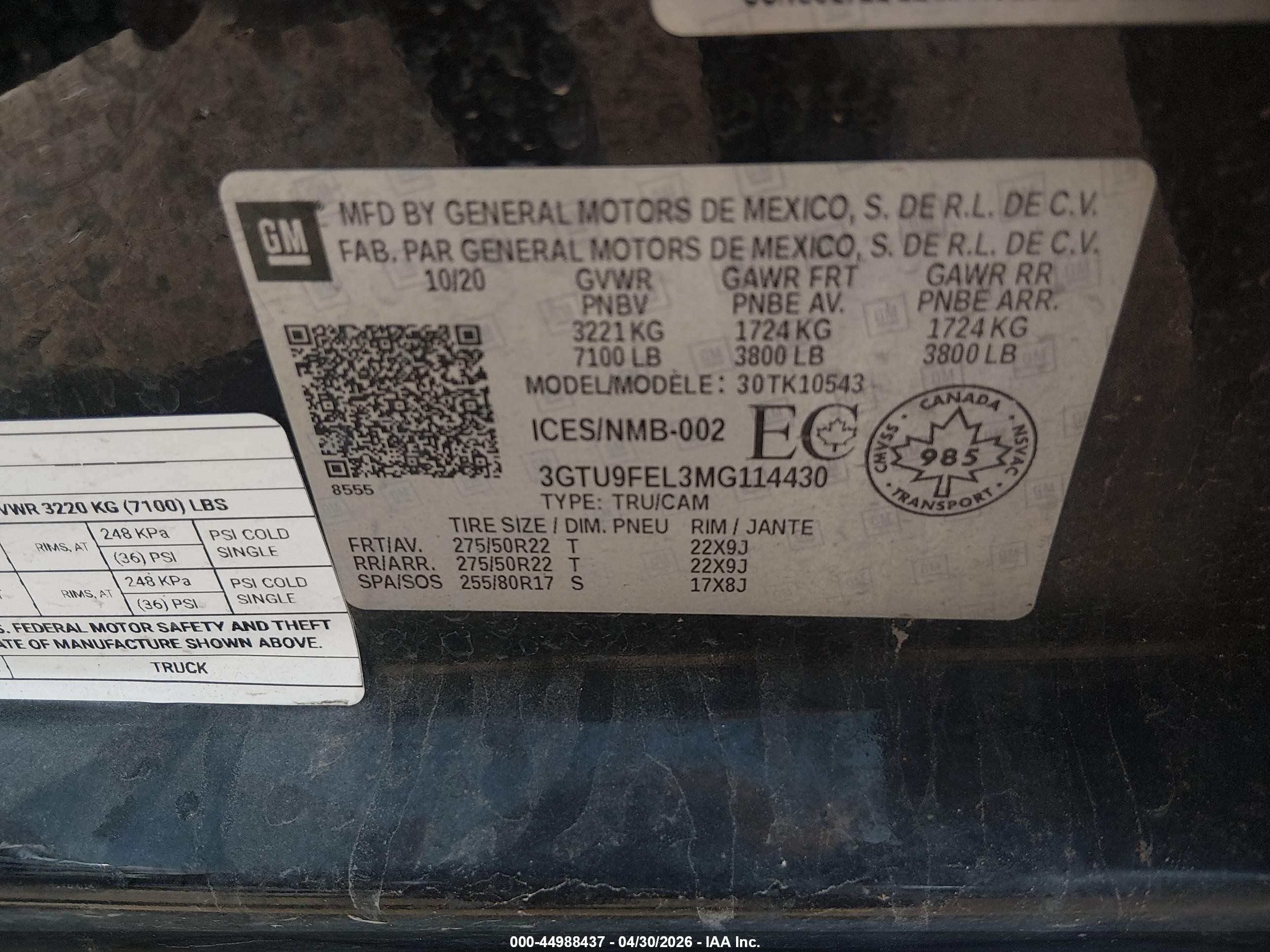 2021 Gmc Sierra 1500 Denali Черный vin: 3GTU9FEL3MG114430