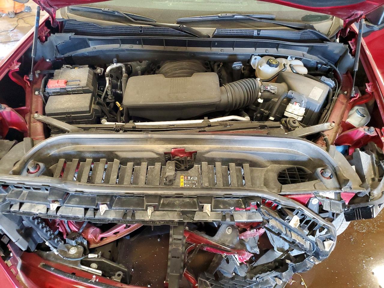 2020 Gmc Sierra K1500 Denali Red vin: 3GTU9FEL5LG221168