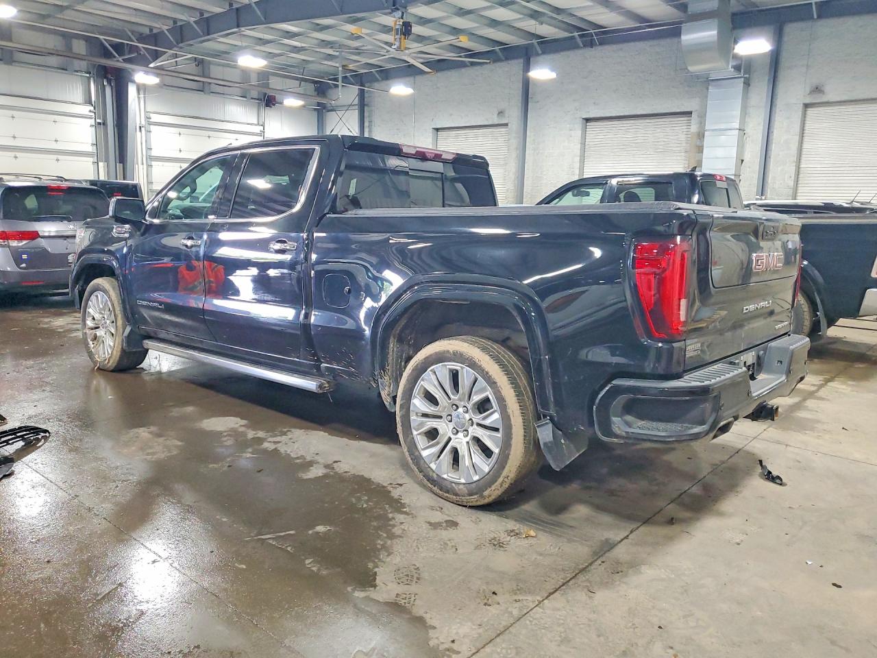2020 Gmc Sierra K1500 Denali Black vin: 3GTU9FEL5LG387903