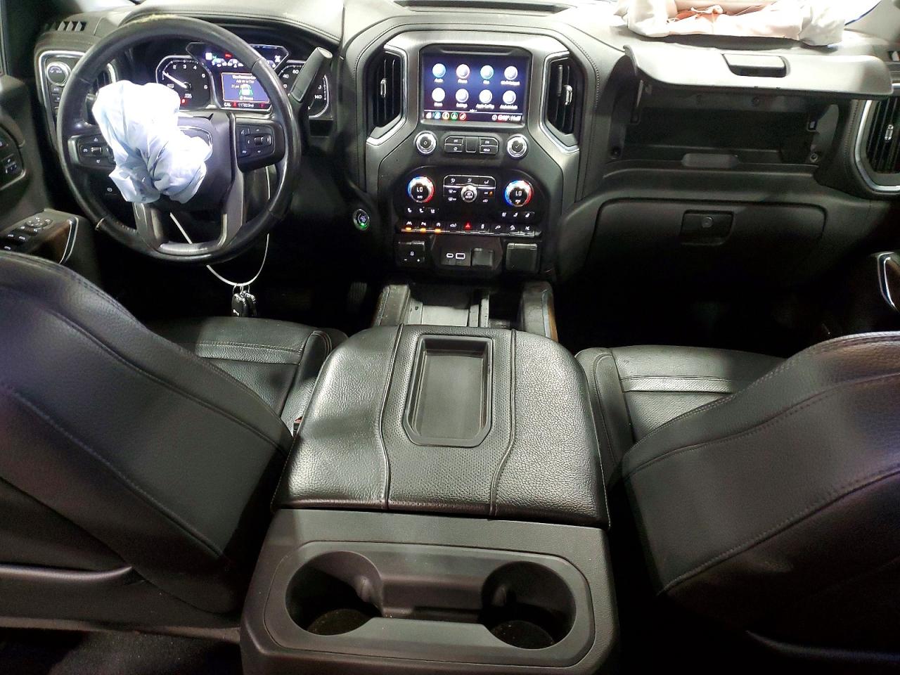 2020 Gmc Sierra K1500 Denali Black vin: 3GTU9FEL5LG387903