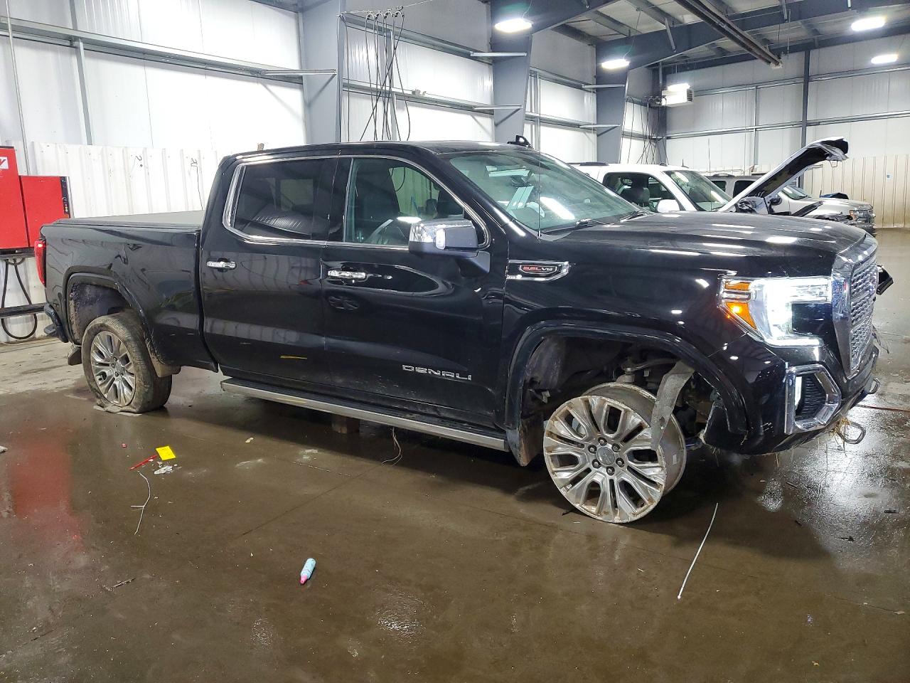 2020 Gmc Sierra K1500 Denali Black vin: 3GTU9FEL5LG387903