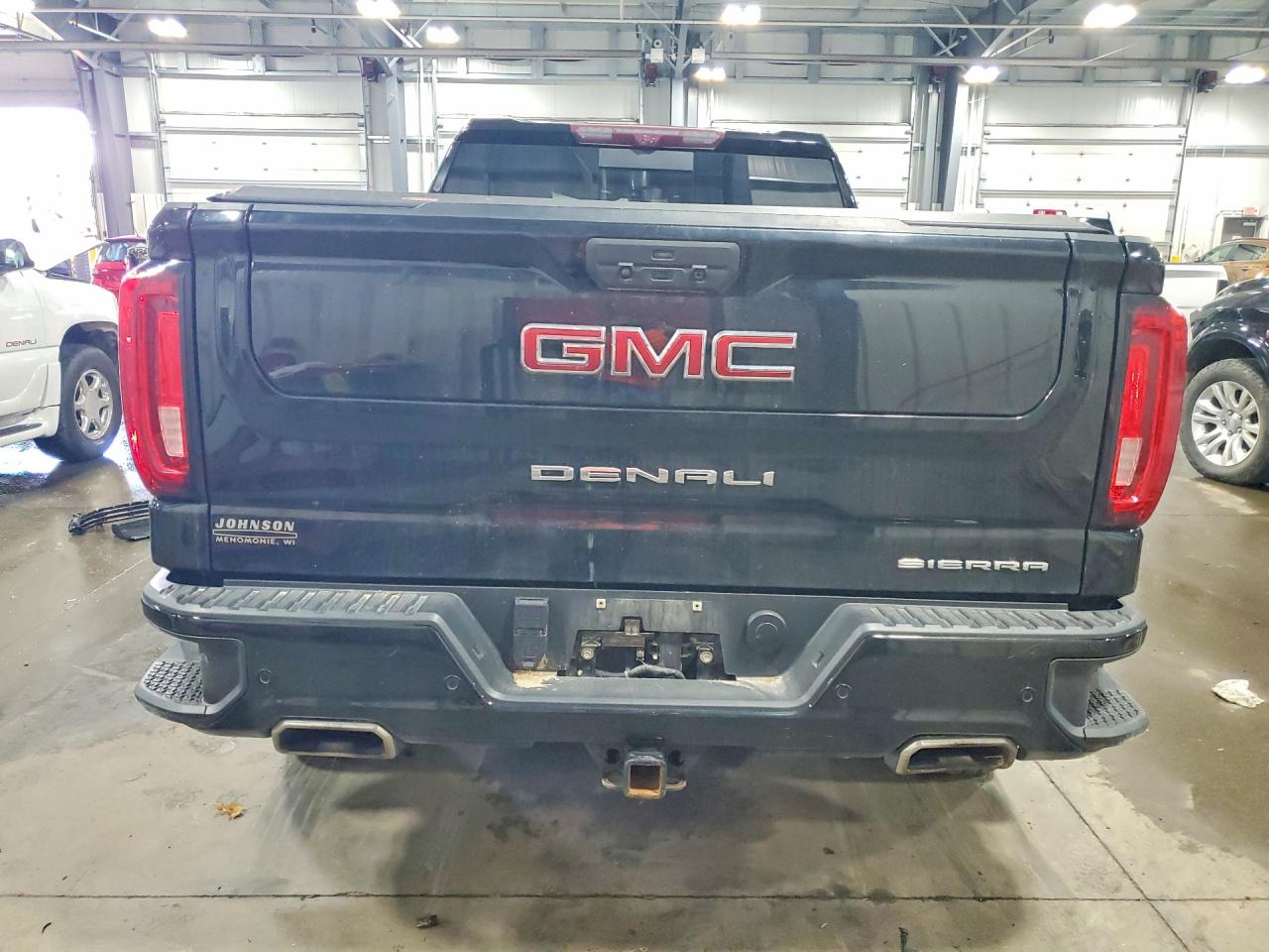 2020 Gmc Sierra K1500 Denali Black vin: 3GTU9FEL5LG387903
