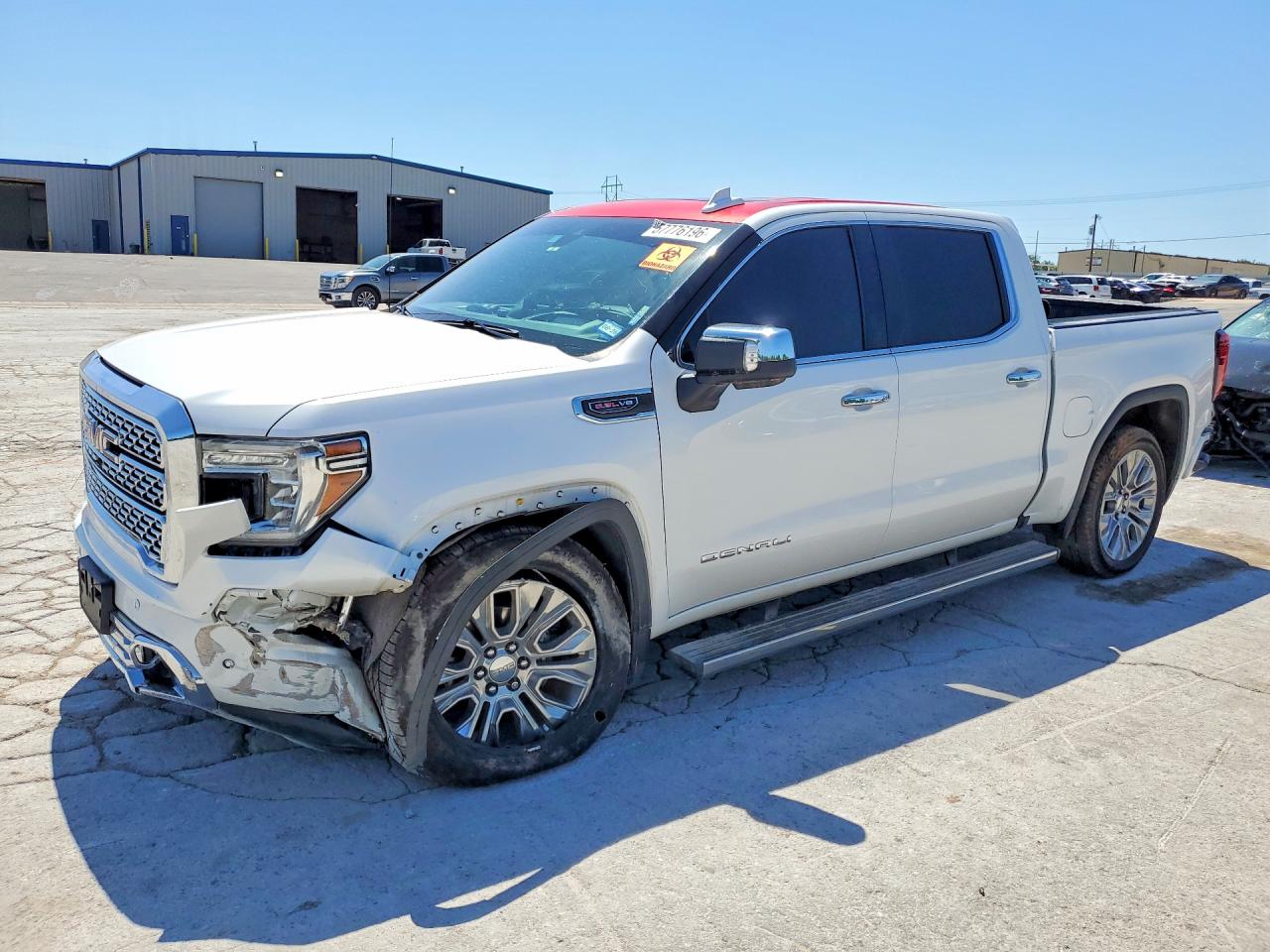 2021 Gmc Sierra K1500 Denali White vin: 3GTU9FEL6MG212741