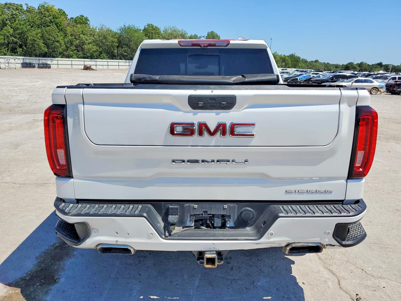 2021 Gmc Sierra K1500 Denali Белый vin: 3GTU9FEL6MG212741