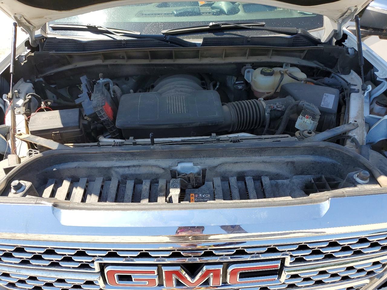 2021 Gmc Sierra K1500 Denali Белый vin: 3GTU9FEL6MG212741