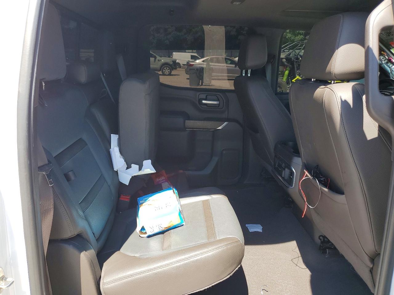 2021 Gmc Sierra K1500 Denali Белый vin: 3GTU9FEL6MG212741