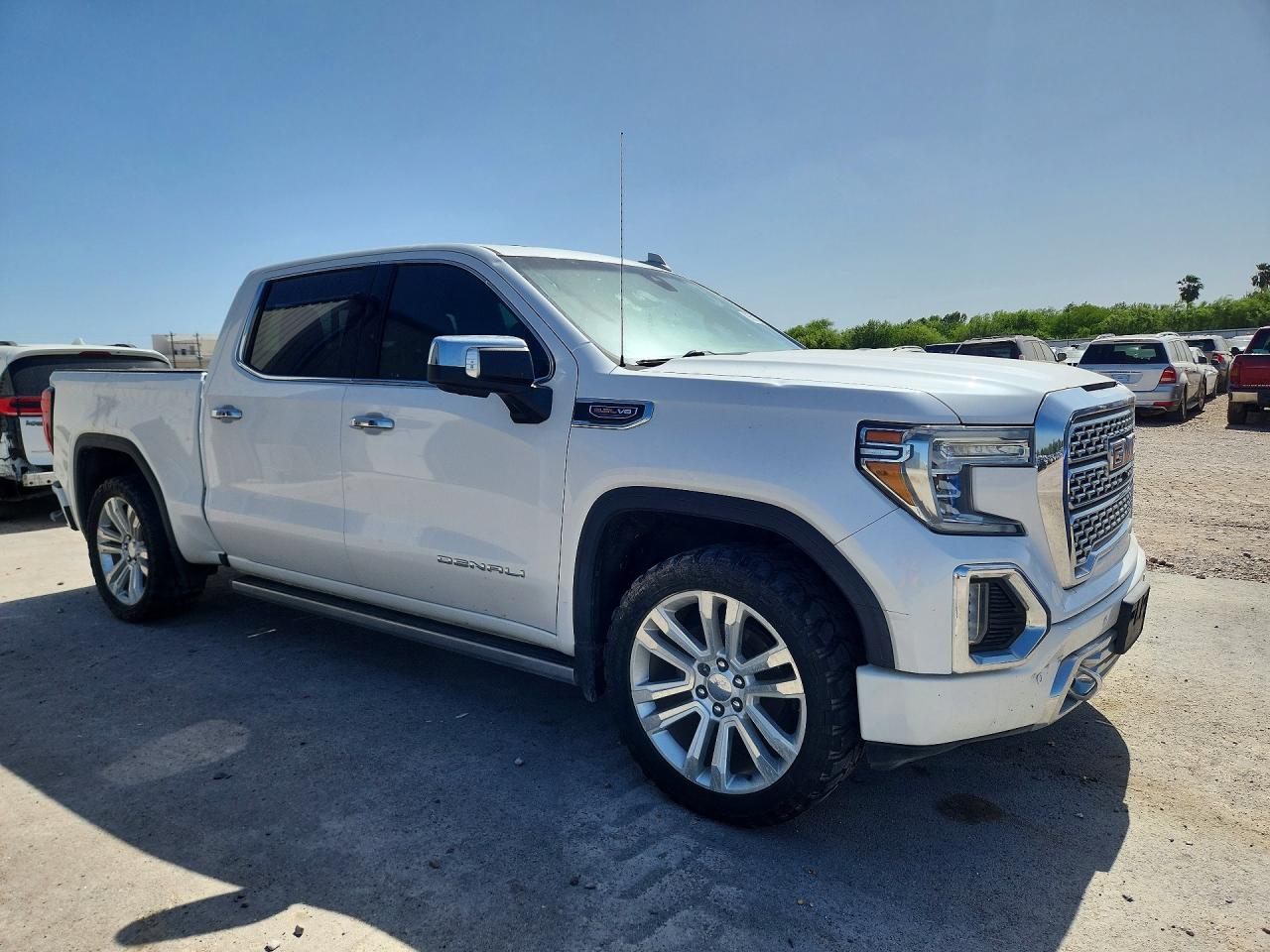 2020 Gmc Sierra K1500 Denali White vin: 3GTU9FEL8LG402135