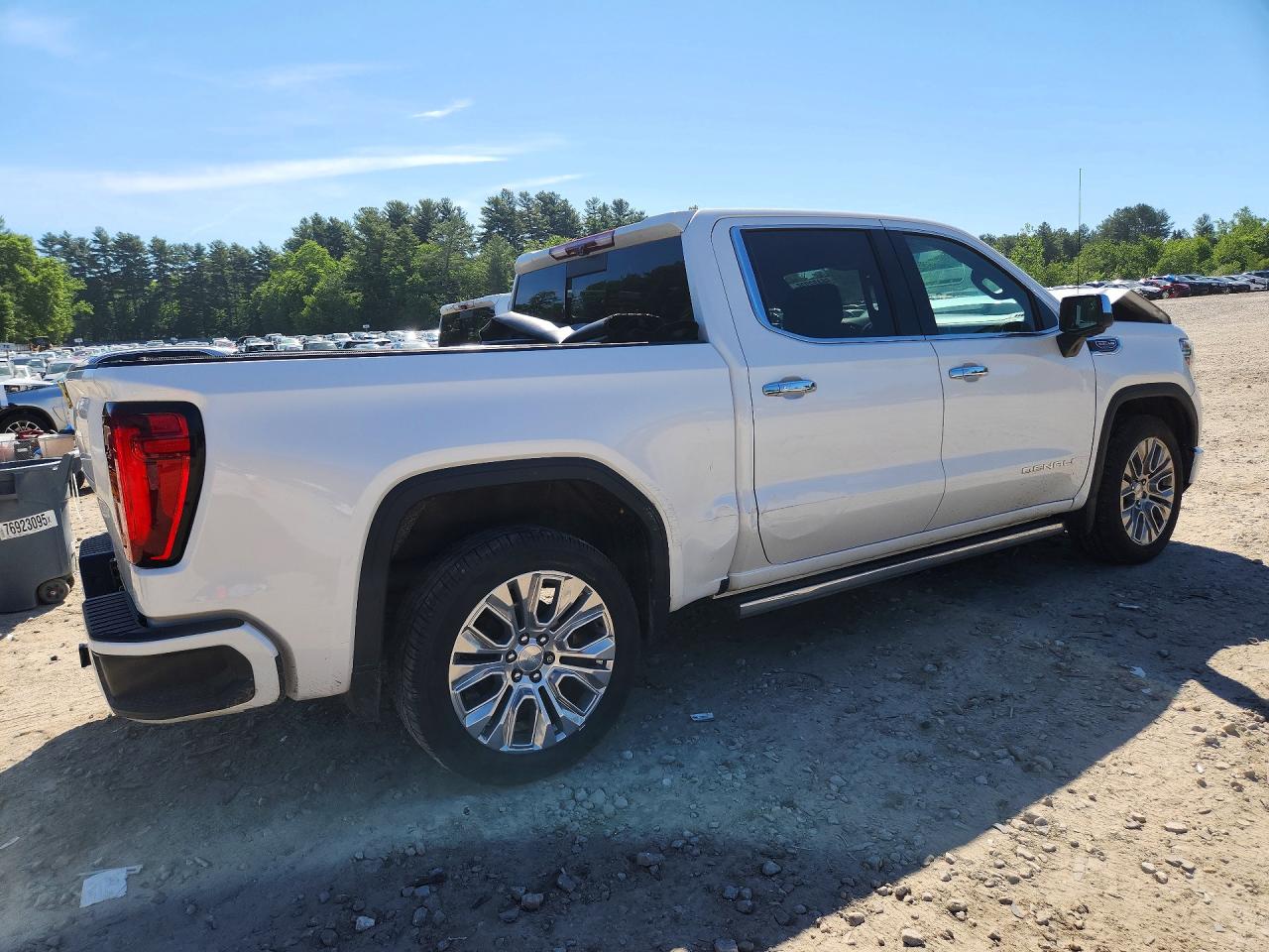 2020 Gmc Sierra K1500 Denali White vin: 3GTU9FEL8LG422515