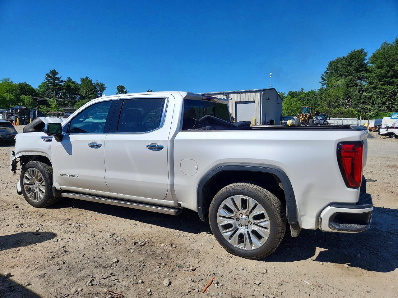 2020 Gmc Sierra K1500 Denali White vin: 3GTU9FEL8LG422515