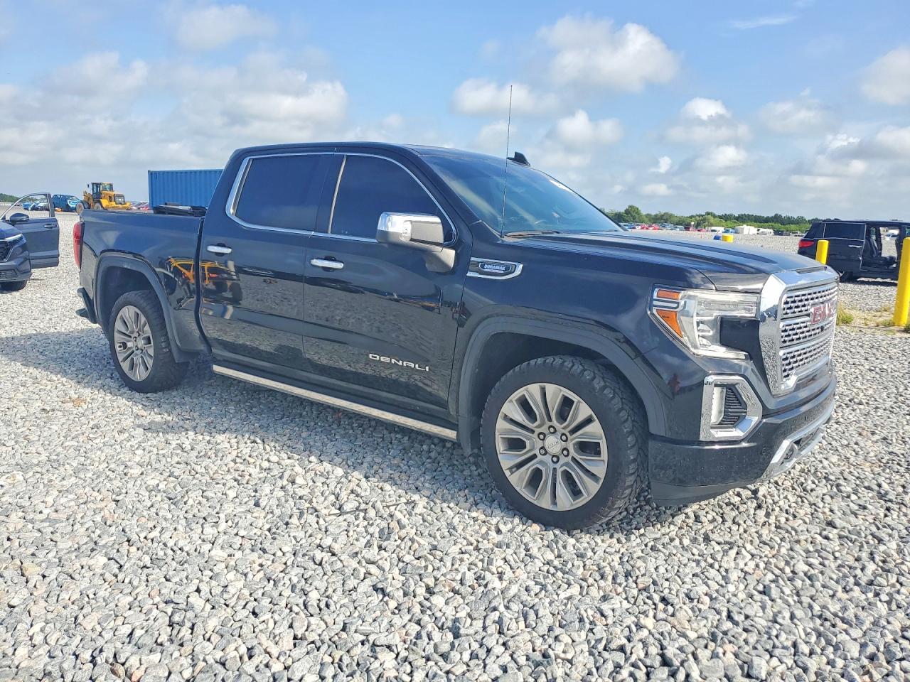 2021 Gmc Sierra K1500 Denali Black vin: 3GTU9FET1MG328686