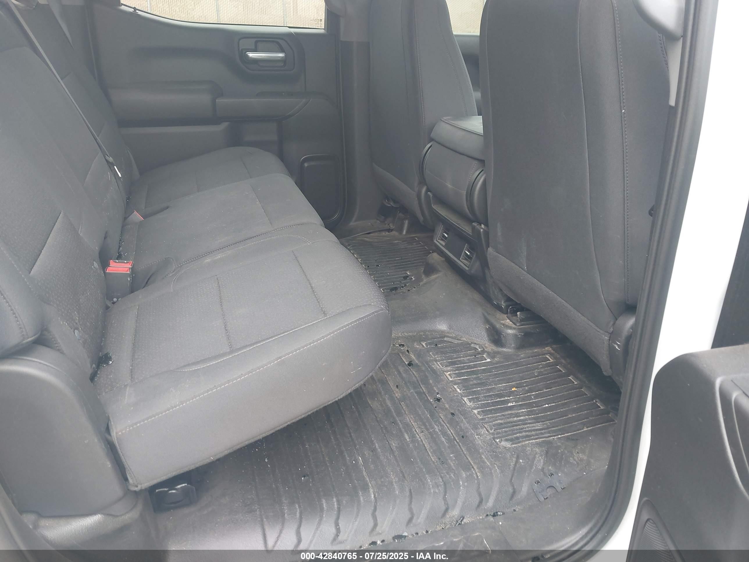 2023 Gmc Sierra 1500 4wd  Standard Box Pro White vin: 3GTUUAED2PG120086