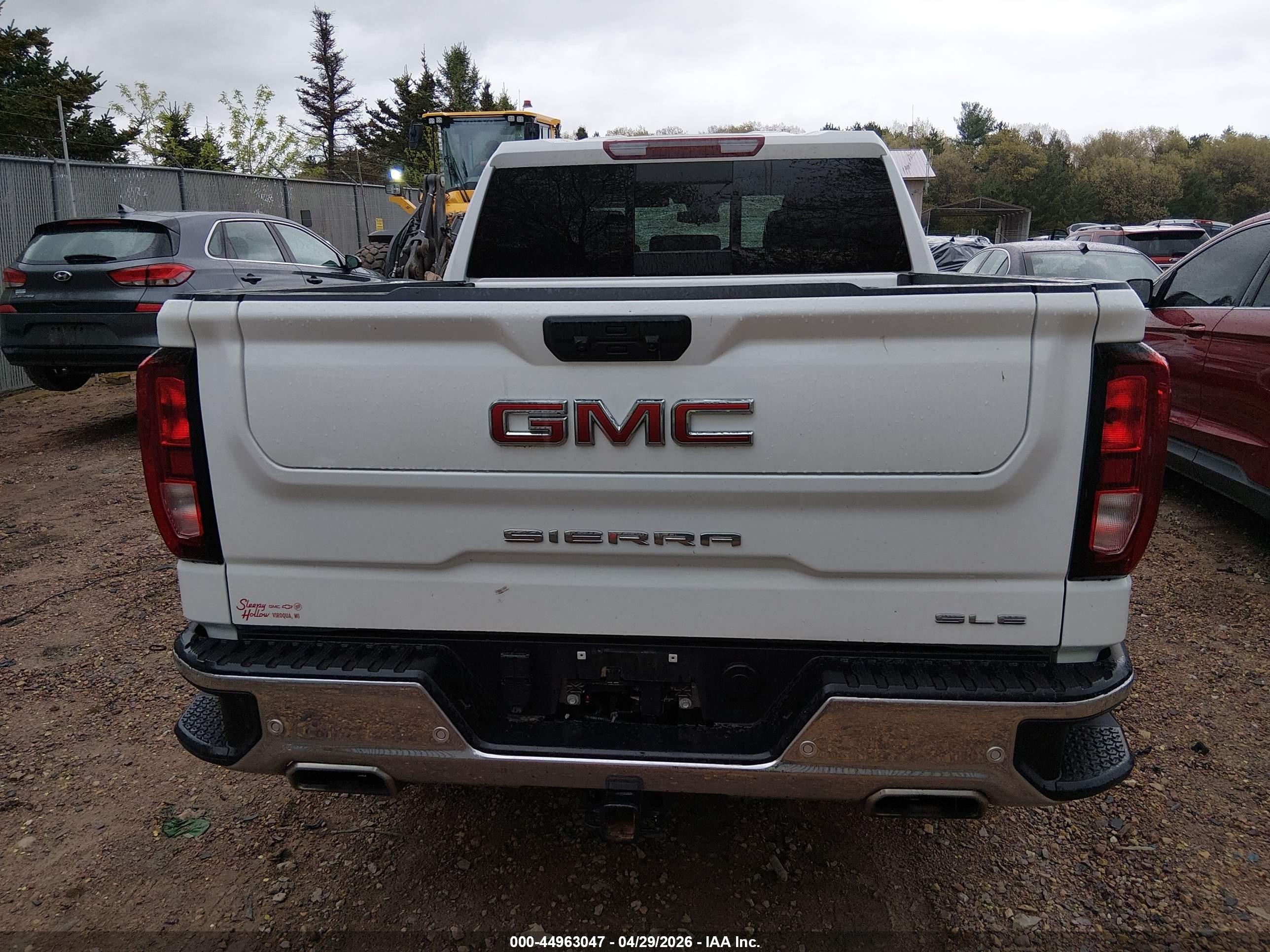 2024 Gmc Sierra 1500 4wd  Short Box Sle White vin: 3GTUUBED3RG423869