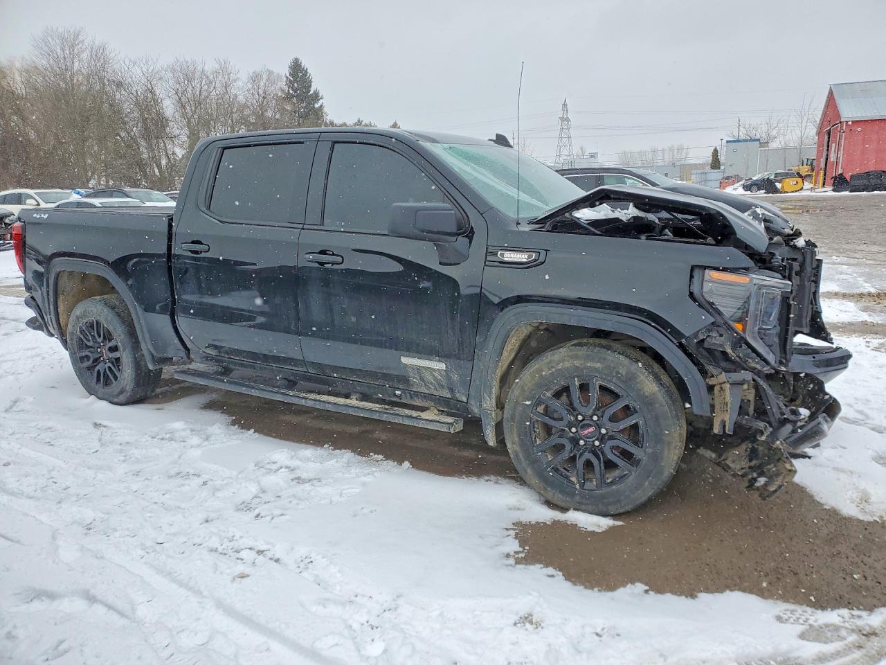 2024 Gmc Sierra K1500 Elevation Black vin: 3GTUUCE80RG108746
