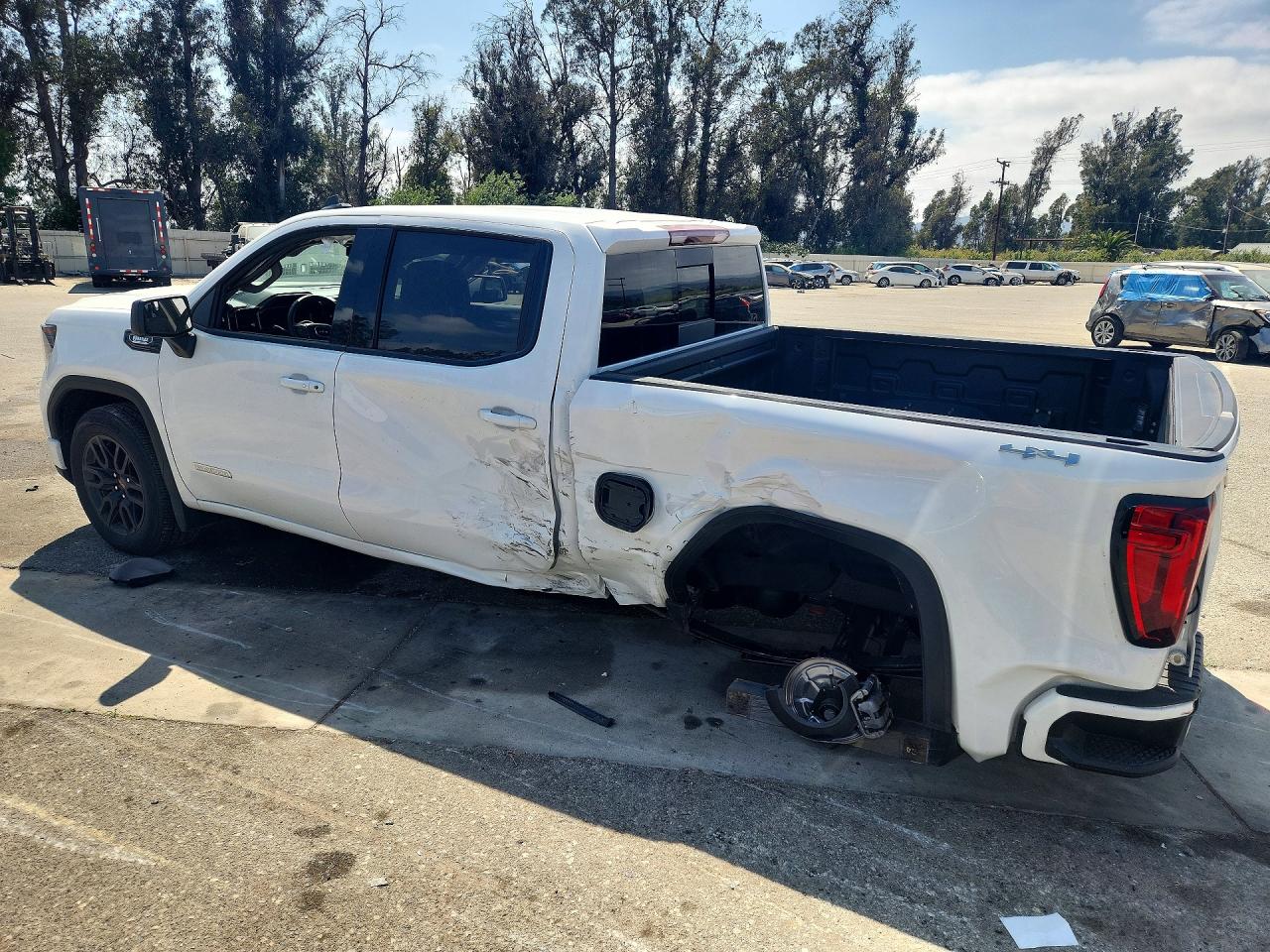 2026 Gmc Sierra K1500 Elevation Белый vin: 3GTUUCE88TG198624