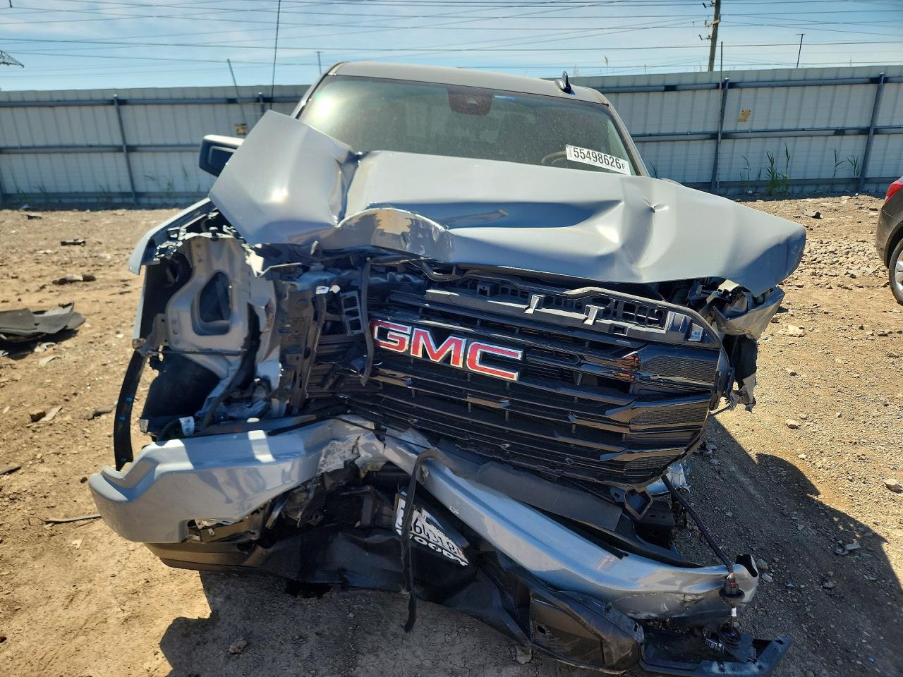 2024 Gmc Sierra 1500 Серый vin: 3GTUUCED3RG456540