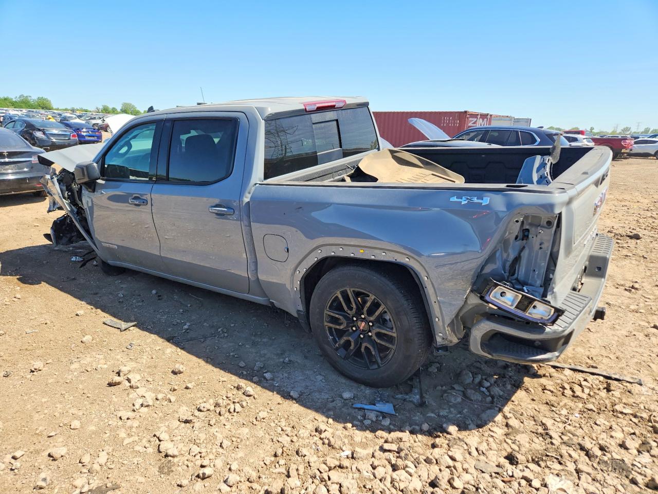 2024 Gmc Sierra 1500 Серый vin: 3GTUUCED3RG456540