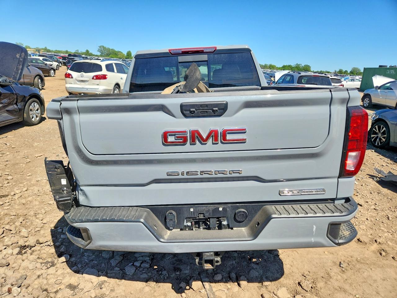 2024 Gmc Sierra 1500 Серый vin: 3GTUUCED3RG456540