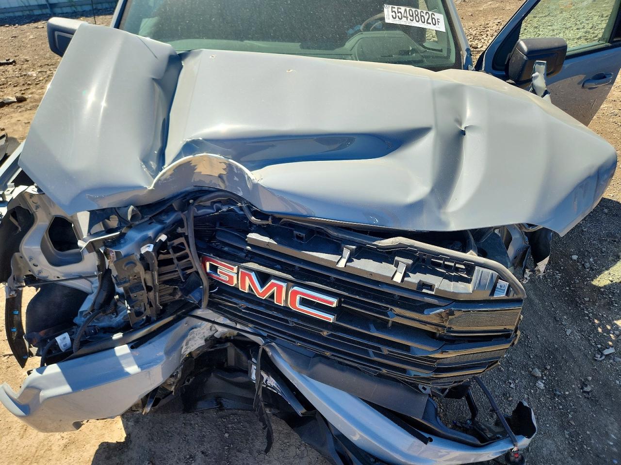 2024 Gmc Sierra 1500 Серый vin: 3GTUUCED3RG456540