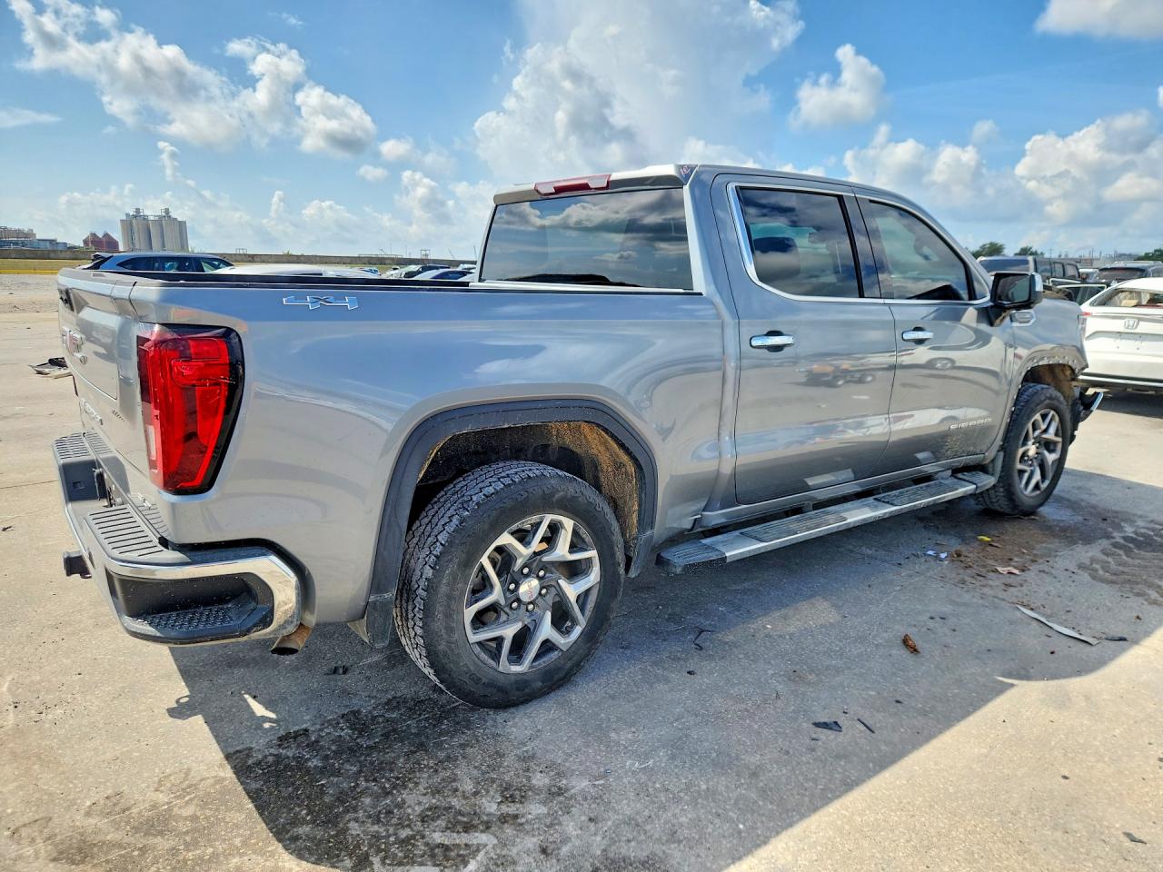2024 Gmc Sierra K1500 Slt Gray vin: 3GTUUDED1RG118088
