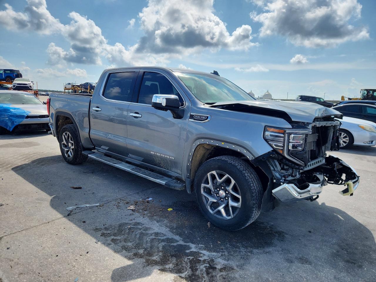 2024 Gmc Sierra K1500 Slt Gray vin: 3GTUUDED1RG118088