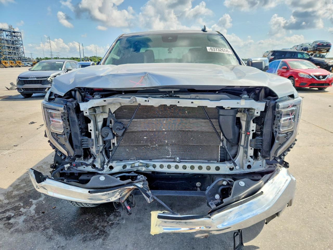 2024 Gmc Sierra K1500 Slt Gray vin: 3GTUUDED1RG118088