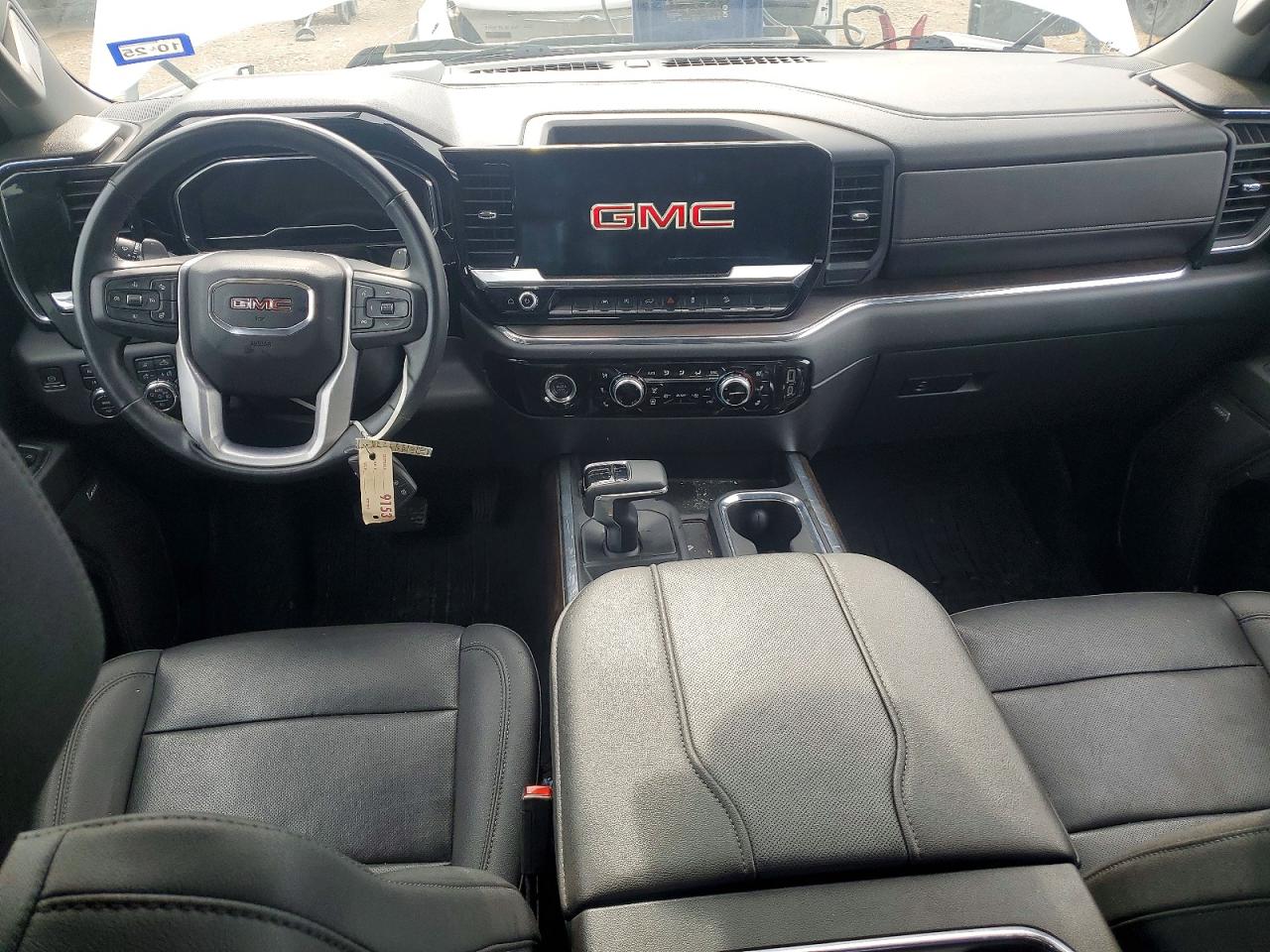 2023 Gmc Sierra K1500 Slt White vin: 3GTUUDED2PG248717