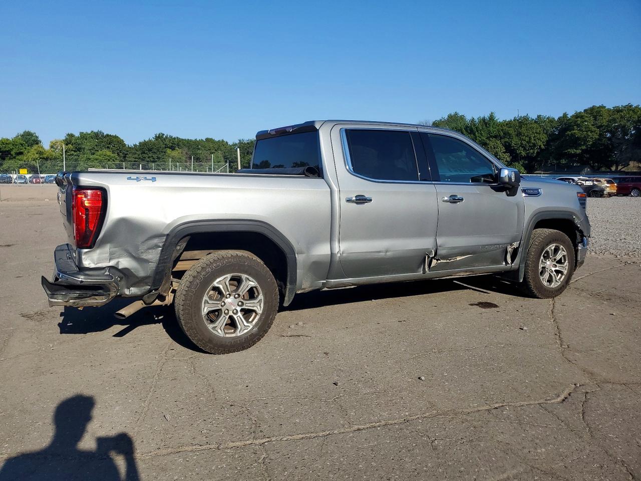 2023 Gmc Sierra K1500 Slt Gray vin: 3GTUUDED4PG148909