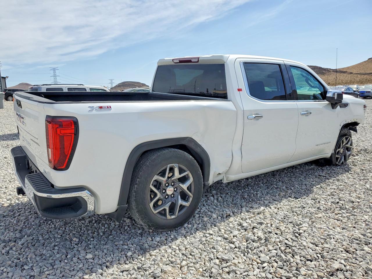 2023 Gmc Sierra K1500 Slt Белый vin: 3GTUUDED5PG306366