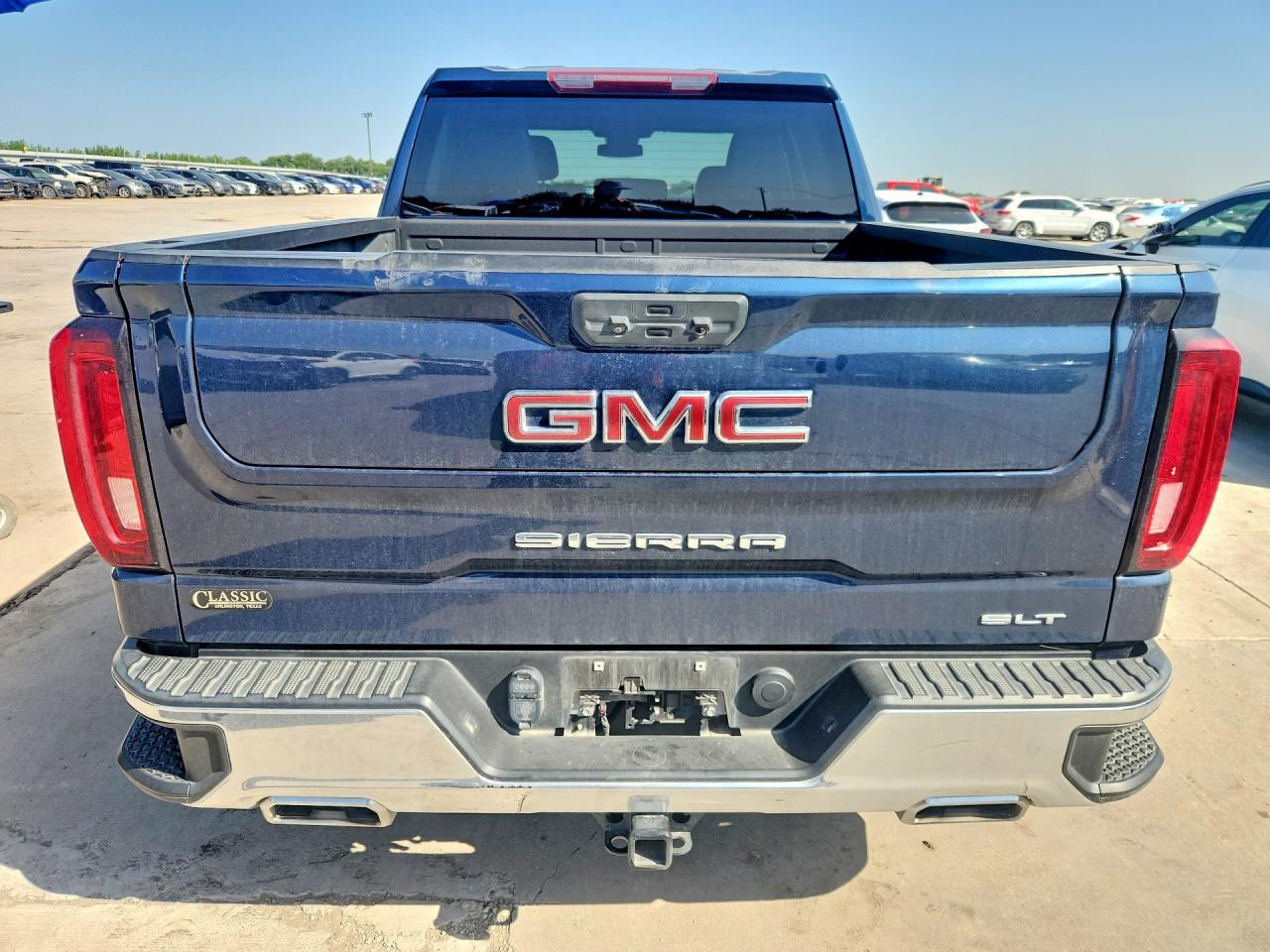 2022 Gmc Sierra K1500 Slt Blue vin: 3GTUUDED6NG669174