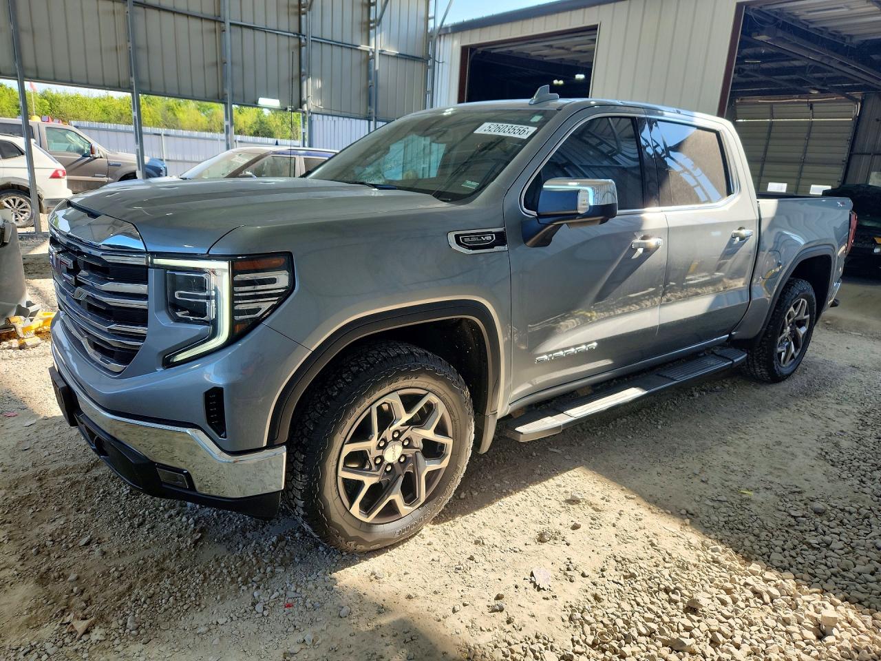 2023 Gmc Sierra K1500 Slt Silver vin: 3GTUUDED9PG143785