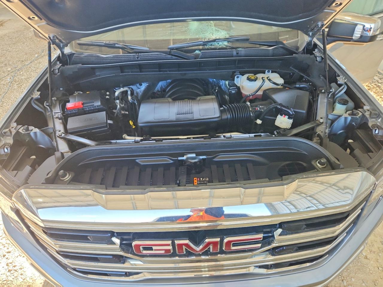 2023 Gmc Sierra K1500 Slt Silver vin: 3GTUUDED9PG143785
