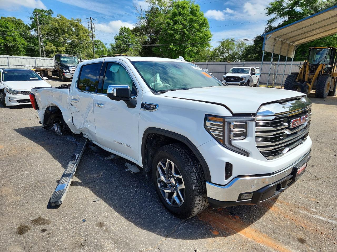 2026 Gmc Sierra K1500 Slt White vin: 3GTUUDED9TG217619