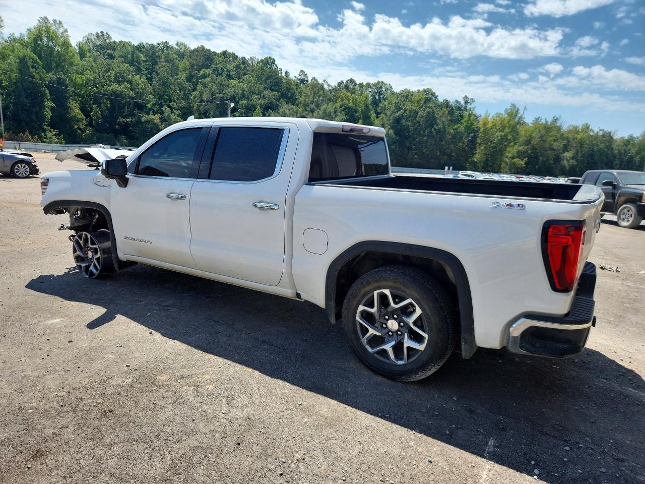 2025 Gmc Sierra K1500 Slt White vin: 3GTUUDEL2SG218150