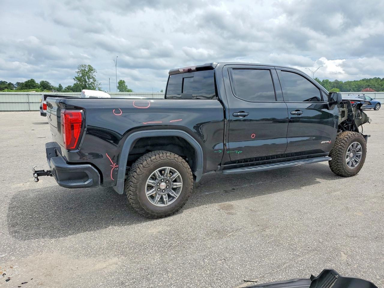 2024 Gmc Sierra K1500 At4 Gray vin: 3GTUUEEL4RG283419
