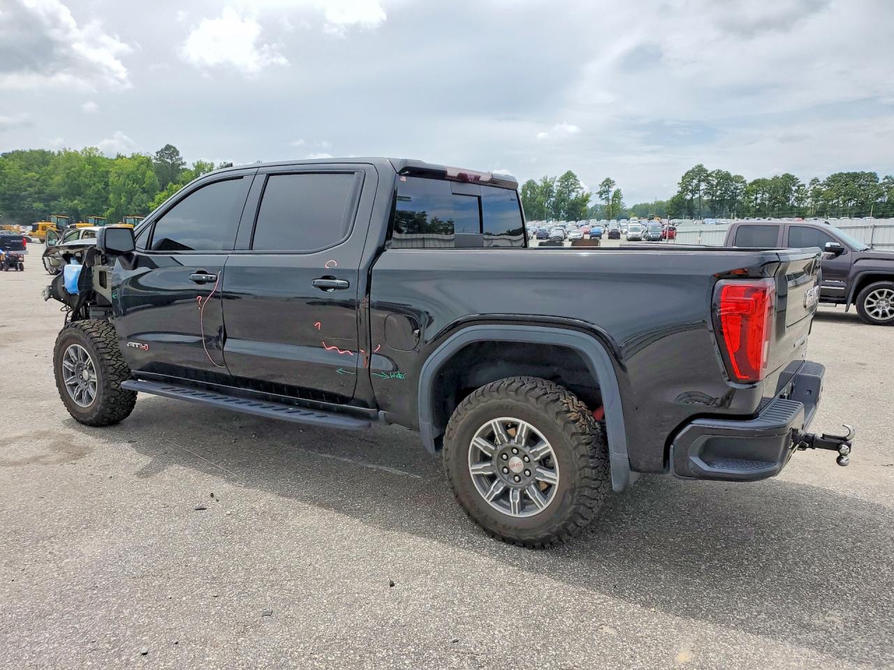2024 Gmc Sierra K1500 At4 Gray vin: 3GTUUEEL4RG283419