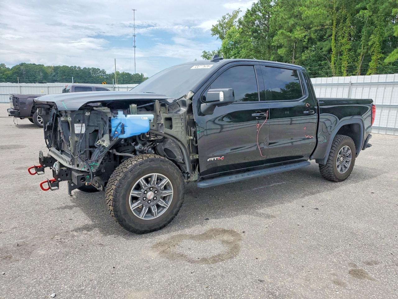 2024 Gmc Sierra K1500 At4 Gray vin: 3GTUUEEL4RG283419