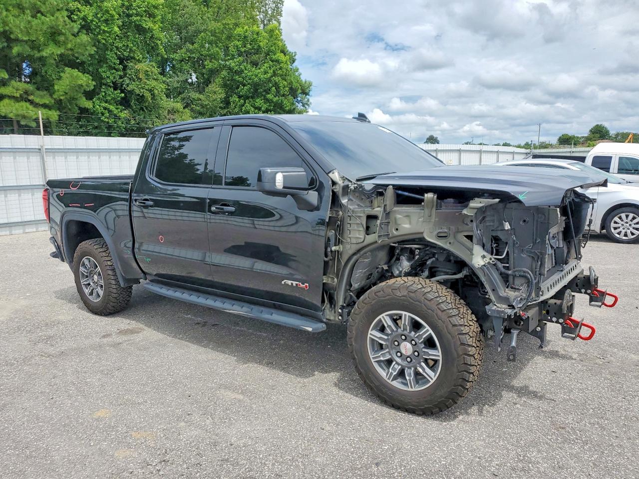 2024 Gmc Sierra K1500 At4 Gray vin: 3GTUUEEL4RG283419