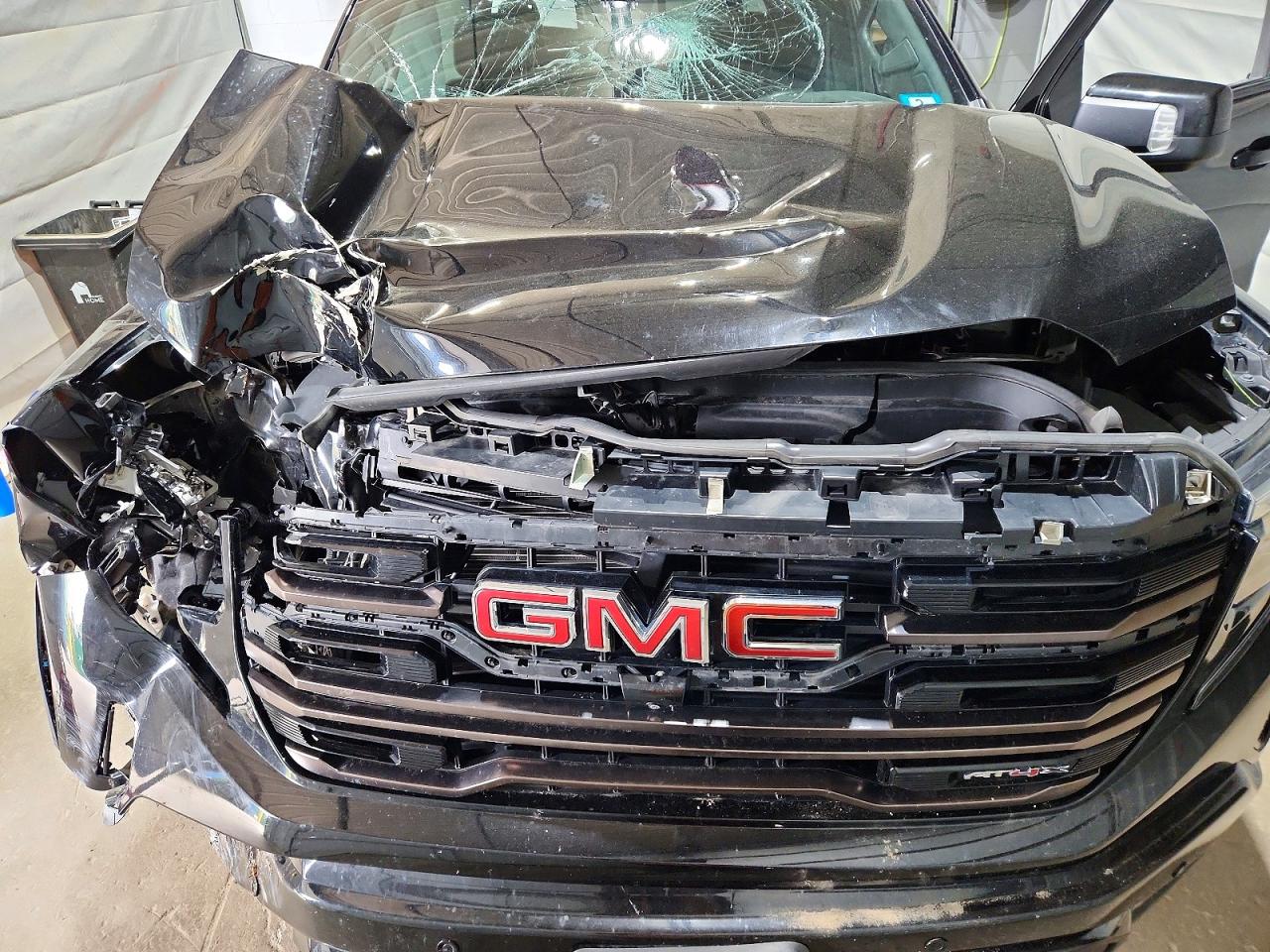 2023 Gmc Sierra K1500 At4x Black vin: 3GTUUFEL7PG145991