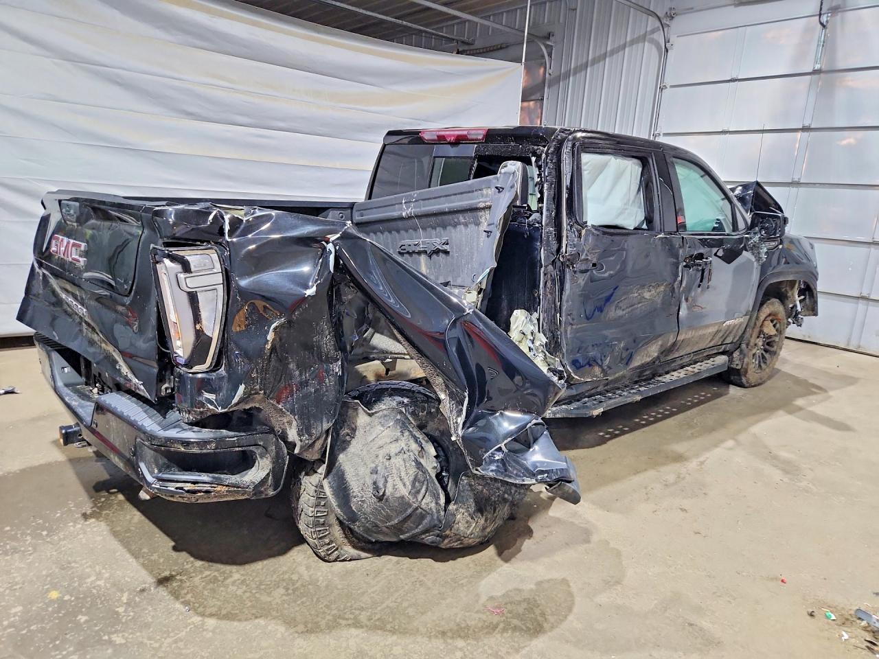2023 Gmc Sierra K1500 At4x Black vin: 3GTUUFEL7PG145991