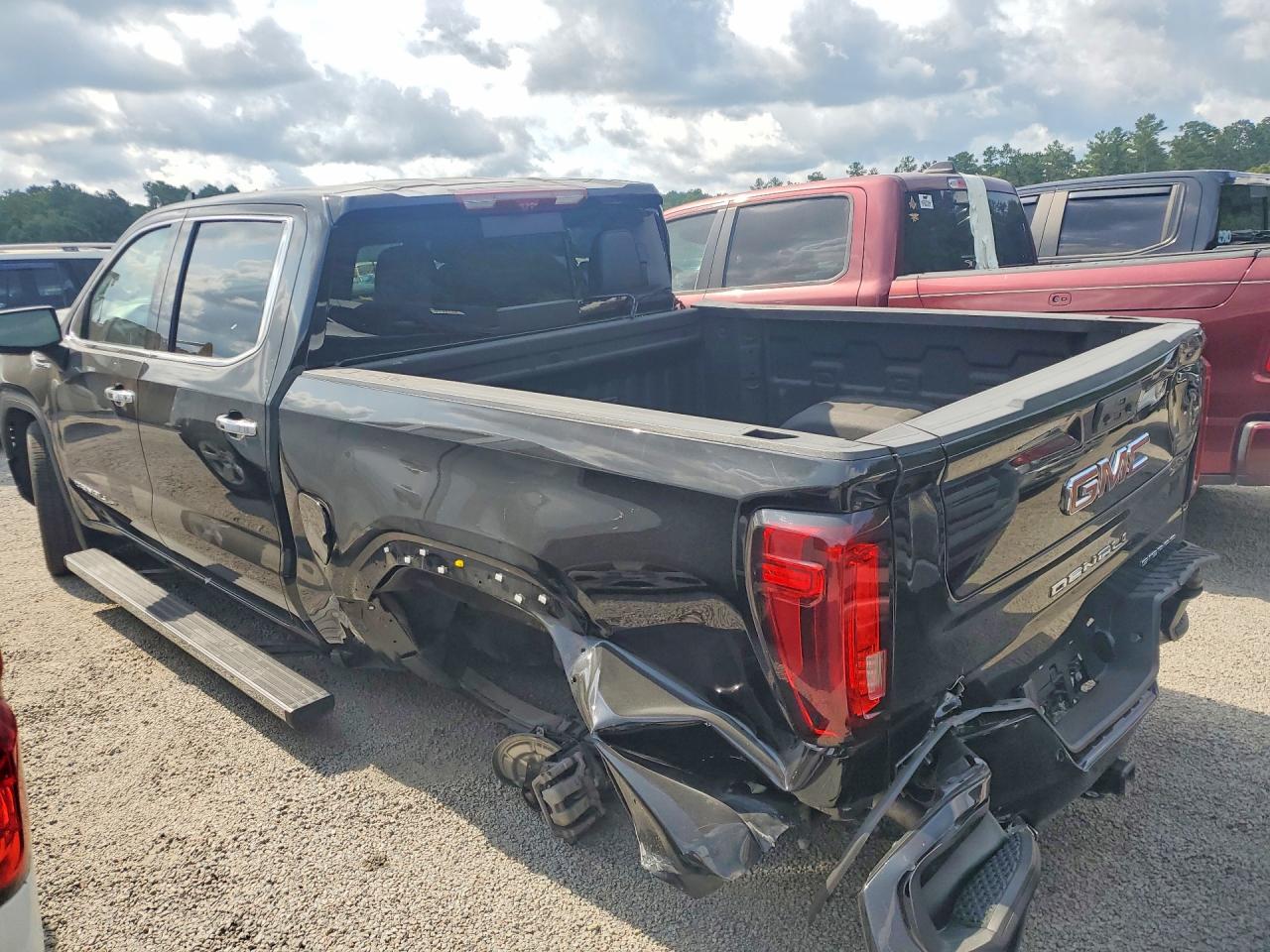 2023 Gmc Sierra K1500 Denali Black vin: 3GTUUGE82PG365914