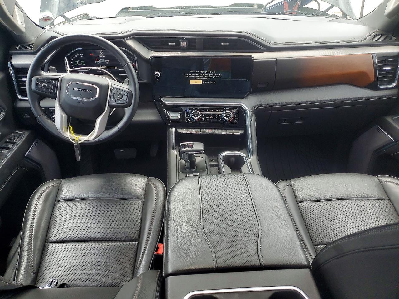 2023 Gmc Sierra K1500 Denali Black vin: 3GTUUGE82PG365914