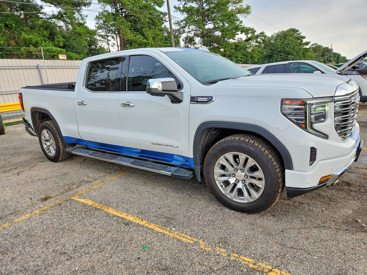 2023 Gmc Sierra K1500 Denali White vin: 3GTUUGE86PG273480