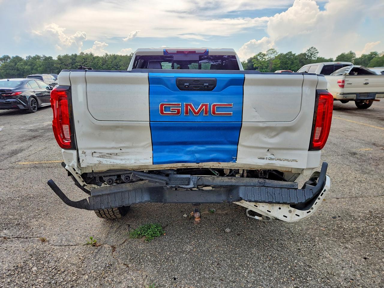 2023 Gmc Sierra K1500 Denali White vin: 3GTUUGE86PG273480