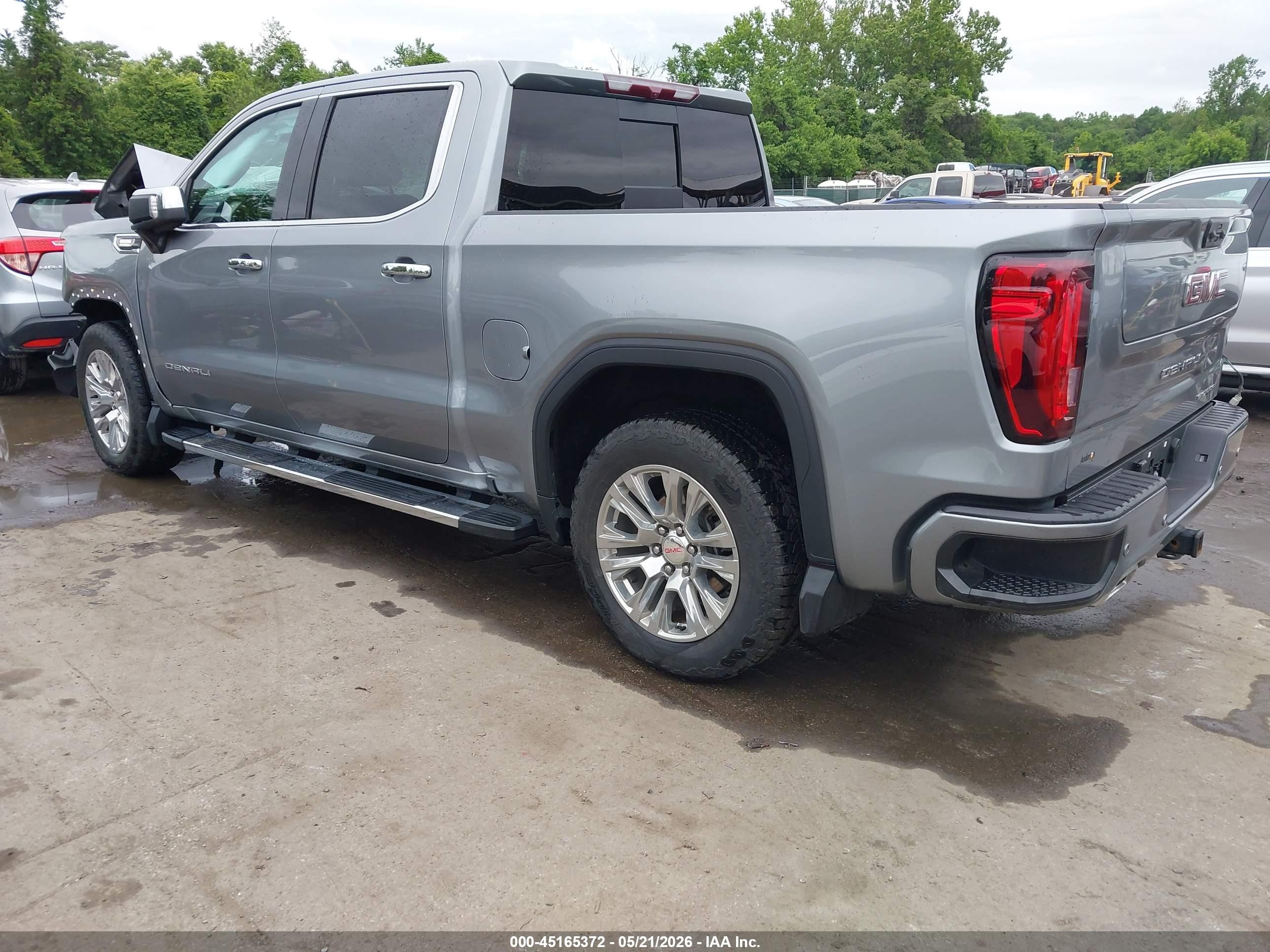 2024 Gmc Sierra 1500 Denali Silver vin: 3GTUUGE89RG107375