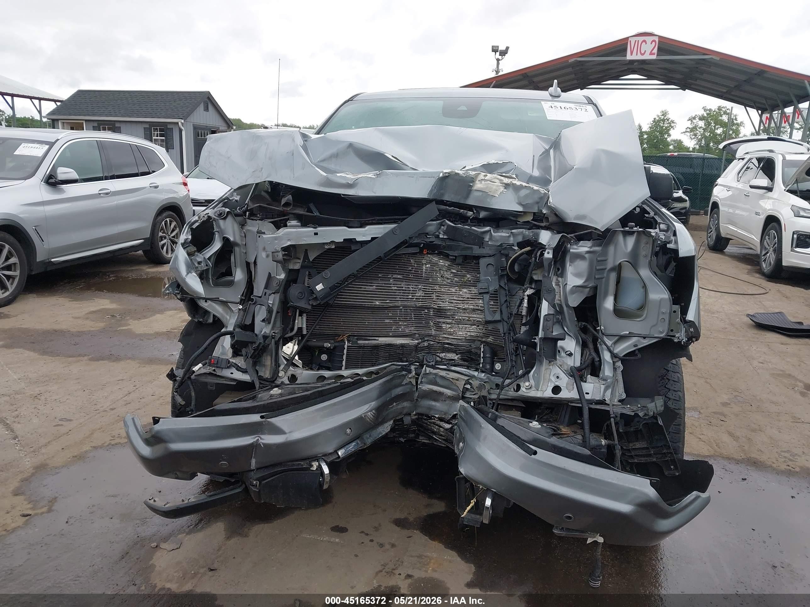 2024 Gmc Sierra 1500 Denali Silver vin: 3GTUUGE89RG107375