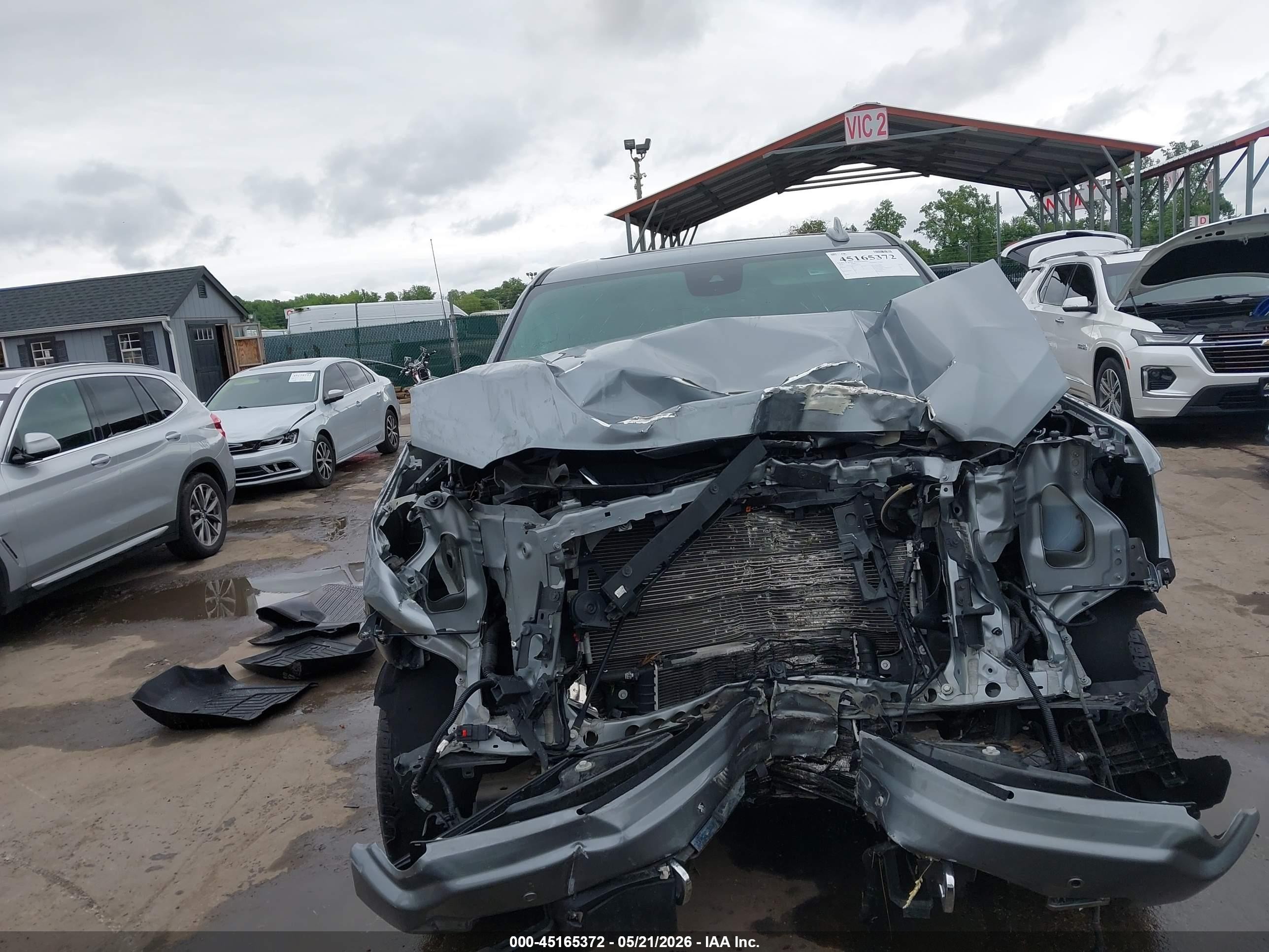 2024 Gmc Sierra 1500 Denali Silver vin: 3GTUUGE89RG107375