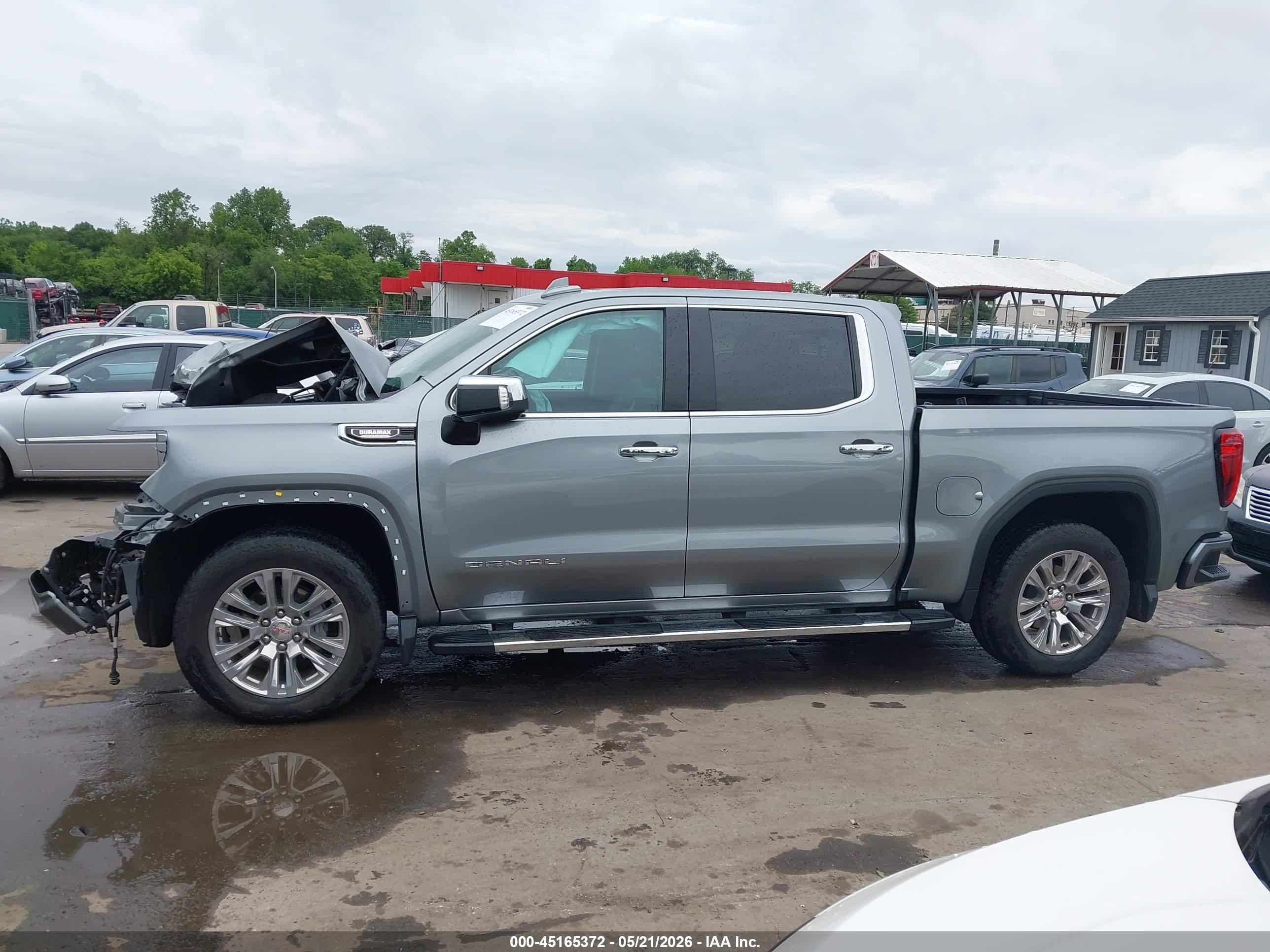 2024 Gmc Sierra 1500 Denali Silver vin: 3GTUUGE89RG107375